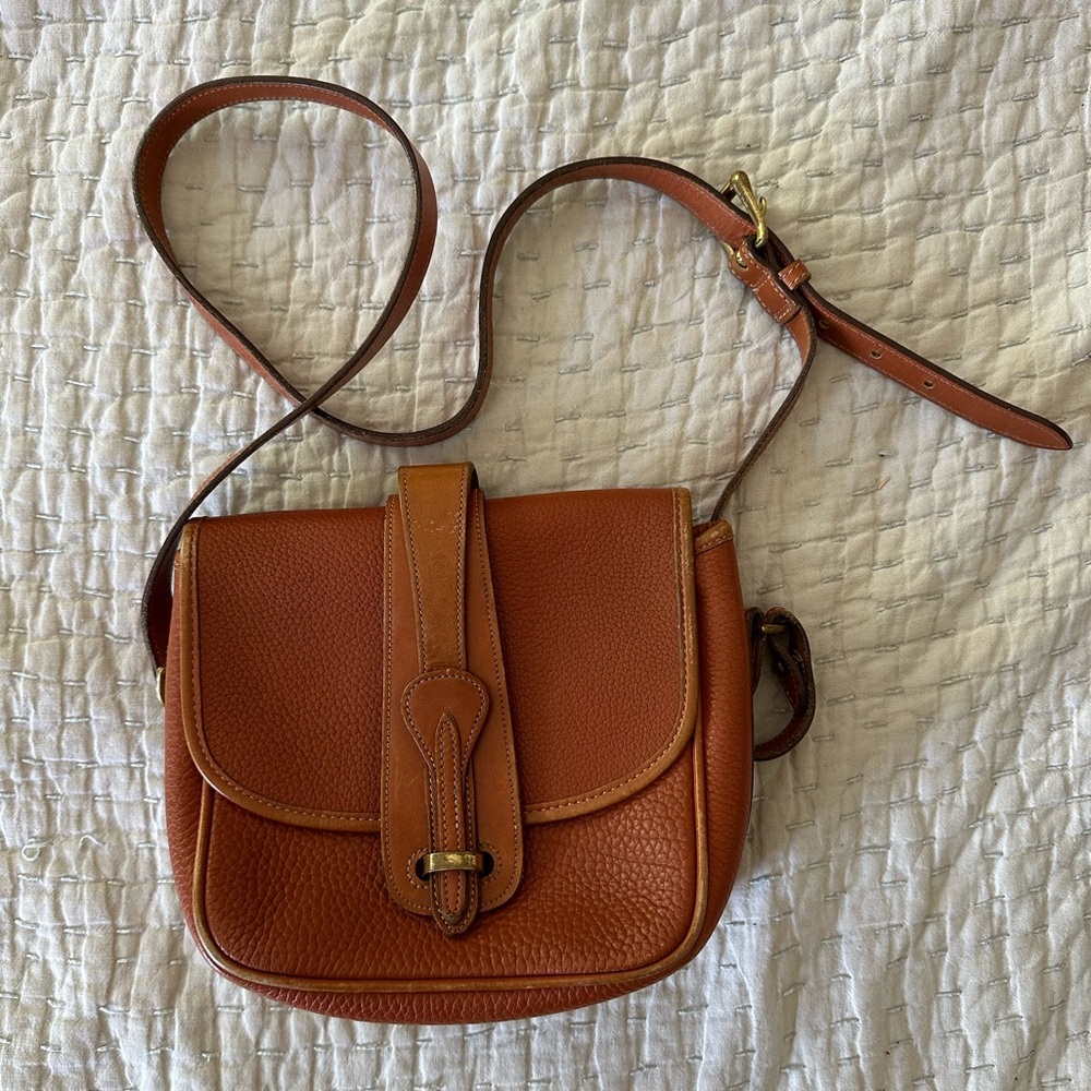 DOONEY And Bourke ‘Essex’ Saddle Pebble Shoulder Bag Crossbody
